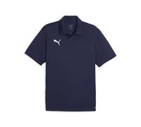 Puma Sport-Polo teamGOAL (100% rec. Polyester, atmungsaktiv) navyblau Herren, Größe 3XL