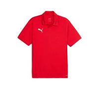 Puma Sport-Polo teamGOAL (100% rec. Polyester, atmungsaktiv) rot Herren, Größe 3XL