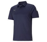 PUMA teamLIGA Sideline Poloshirt Herren peacoat/puma white S