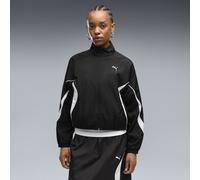 PUMA Sport Relaxed Gewebte Jacke Damen, Kleidung, Schwarz, L