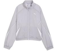 PUMA Sport Relaxed Webjacke Damen 82 - vibrant silver S