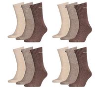 Puma Sports Herren SockenSocken 6er-Pack,Chocolate/Walnut/Safari,43-46