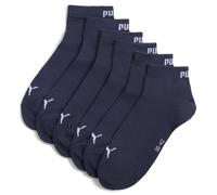 Puma Unisex Quarter-Sportsocken – Artikel -321 navy – 3 Paar, Blau, Größe 47-49