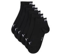 Puma Unisex Sportsocken Quarter Plain 3P 701230337-200 35-38 Black