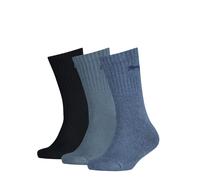 PUMA Junior Crew Socks 12er Pack, denim blue, 27-30