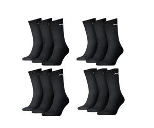 Puma Sportsocken Regular Crew Socken Sport 12-Pack schwarz 3.0 : 35-38