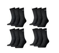 Puma Sportsocken Regular Crew Socken Sport 12-Pack schwarz 3.0 : 39-42
