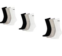 PUMA Unisex Socken, 9er Pack - Sport Crew Sock,Tennissocken, ECOM Mehrfarbig 39-42