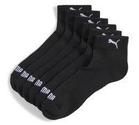 Puma 3P Cushioned Quarter Sock Schwarz Gr 43/46
