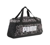 PUMA Sporttasche Schultertasche Challenger AOP Sports Bag Mouse Gray-Buttercream-Leopard AOP schwarz