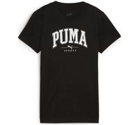 Puma Squad Graphic Damen T-Shirt, schwarz S