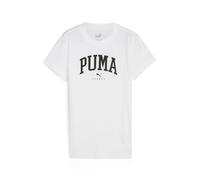PUMA SQUAD Graphic T-Shirt Damen | Mit Aucun | Weiß | Größe: XL PUMA White