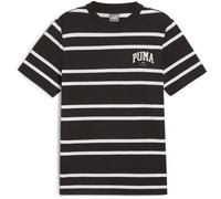 Puma SQUAD STRIPE AOP TEE Herren-T-Shirt, schwarz, größe L