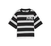 PUMA Damen Shirt SQUAD Stripe Tee PUMA Black XS