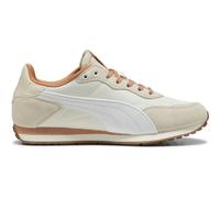 Sneaker PUMA "ST MILER ROSE", Damen, Gr. 41, Textil, beige (warm weiß, puma weiß, gum), Leder, mehrfarbig, Schuhe Sneaker, für sportlichen Look, mit Gummilaufsohle, mit Dämpfung (51562738-41) warm wei