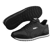PUMA Unisex ST Runner v2 Full L Low-Top Trainer, Puma Black-Puma Black-Puma White, 47 EU