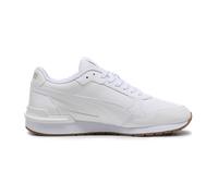 PUMA Unisex ST Runner V4 L Sneaker, White-Glacial Gray-Gum, 42 EU