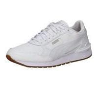Puma ST Runner V4 L Unisex-Sneaker, Weiß-Gletschergrau-Gum, 7 UK