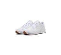 Puma ST Runner V4 L Unisex-Sneaker, Weiß-Gletschergrau-Gum, 7 UK