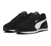 PUMA ST Runner v4 Suede Sneakers Unisex Schuhe | Schwarz | Größe: 39 PUMA Black-PUMA White-PUMA Silver