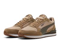 Sneaker PUMA "ST RUNNER V4 SD", Damen, Gr. 46, birch, matte bronze, soft taupe, puma weiß, gum, Leder, Schuhe Sneaker, mit Retro-Style, aus Leder, mit SOFTFOAM+ Einlegesohle (85499427-46) birch, matte