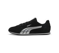 Sneaker PUMA "ST Track Reflect-X Sneakers Erwachsene", Herren, Gr. 42, schwarz silber metallic, Obermaterial: Synthetik, Textil, Rekonstituiertes Leder. Futter: Textil. Innensohle: Textil. Laufsohle: