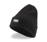 Puma Strickmütze (Beanie) Classic Cuff Unisex - Rippenstruktur - schwarz - 1 Stück