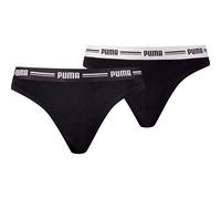 Puma String 2er-Pack Damen Unterwäsche-Set, schwarz S