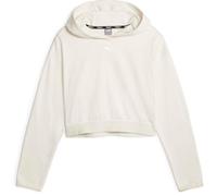 Puma STRONG POWER FLEECE HOODIE Damen Sweatshirt, beige, größe L