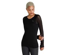 PUMA Studio Yogini LT Mesh Fitted LS Top