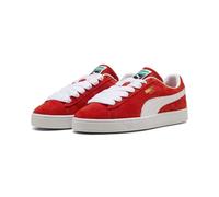 Sneaker PUMA "Suede Classic Sneakers Erwachsene", Gr. 37, rot (for all time rot weiß), Obermaterial: Kuhleder, Synthetik; Futter: Synthetik, Textil; Innensohle: Textil; Laufsohle: Gummi, Schuhe (46272