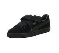 Puma Suede Heart EP, Damen Sneaker, Schwarz (PUMA Black-METALLIC BEIGE), 37 EU (4 UK)
