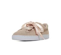 PUMA Suede Heart LunaLux WN's, Damen Sneaker, Beige (Cream TAN), 37.5 EU (4.5 UK)