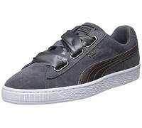 PUMA Suede Heart LunaLux WN's, Damen Sneaker, Braun (Smoked Pearl), 38 EU (5 UK)