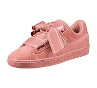PUMA Damen Suede Heart Satin II WN's Sneaker, Cameo Brown-Cameo Brown