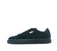 Puma Suede JR, Unisex-Kinder Sneaker, Schwarz (Black-PUMA Silver 52), 39 EU (6 UK)