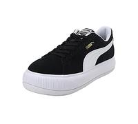 PUMA Suede Mayu, Sportschuhe für Damen, schwarz/weiß (Puma Black Puma White), 38.5 EU