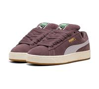 Sneaker PUMA "SUEDE XL", Gr. 42, raisin, warm weiß, Leder, mehrfarbig, sportlich, Schuhe (26724663-42) raisin, warm weiß