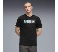 PUMA Sunset Drive Graphic T-Shirt Herren, Kleidung, Schwarz, L