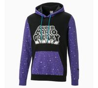 Puma Super Mario Nintendo Black Purple Hoodie 589098 02 M