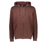 Puma Sweatjacke "Essentials+" in Braun - Größe L | Herren Sweatshirts Jacken