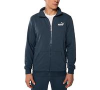 PUMA Sweatjacke Herren ohne Kapuze, Sportjacke, Trainingsjacke, Statement Deluxe Edition, Dark Night, Größe XL