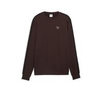 PUMA Sweatshirt "Essentials Elevated Sweatshirt mit Rundhalsausschnitt Herren" (97747018-XS) chocolate fondue braun