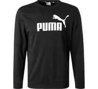 PUMA Sweatshirt Herren Baumwolle schwarz, S