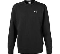 PUMA Sweatshirt Herren Rundhals Baumwolle schwarz, L
