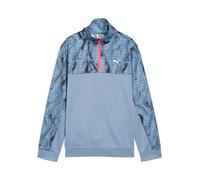 PUMA Boy's Tad ESS AOP Poly Half Zip B Crew Sweats (1er Pack)