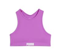 PUMA Swim Damen-Racerbak-Top, Accessoires, Rosa, XL