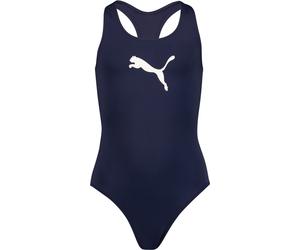 PUMA SWIM GIRLS RACERBACK SWIMSUIT 1P NAVY 140