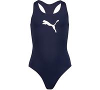PUMA SWIM GIRLS RACERBACK SWIMSUIT 1P NAVY 164