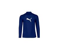 Puma Rashguard PUMA SWIM KIDS UNISEX RASHGUARD – Langarm, Stehkragen – Navy Gr. 140